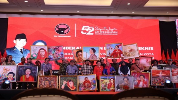 Megawati Minta Kader PDIP Tak Gampang Marah Terhadap Karya Seni